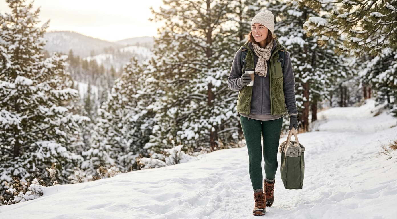 How to Style Comfortable Layers for Winter